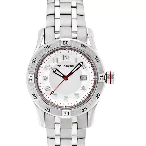 tourneau women's watch stainless steel